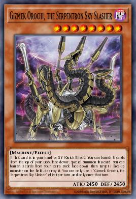 Bugiganga Orochi, o Cortador Celeste Serpentron — Amazing Defenders EN048