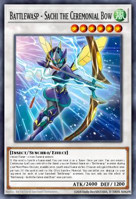 Battlewasp - Sachi the Ceremonial Bow — Rage of the Abyss EN037