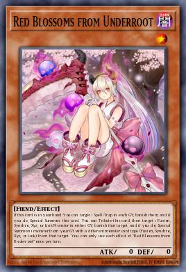 Florescer Vermelho de Raiz Inferior — Duel Devastator EN006