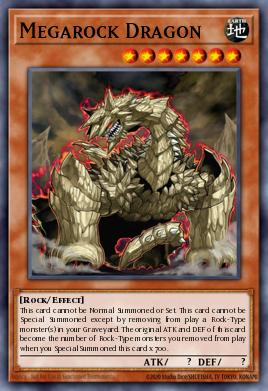 Dragão Mega-Rocha — Dark Revelation Volume 3 EN195