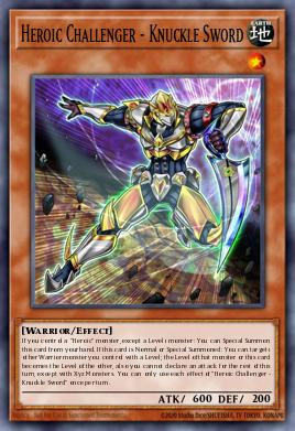 Desafiante Heroico - Espada Inglesa — Dimension Force EN015