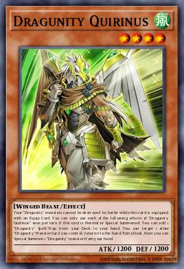 Dragunity Quirinus — Battles of Legend: Glorious Gallery EN011