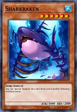 Tubarão-kraken — Lord of the Tachyon Galaxy Sneak Peek Participation Card EN007
