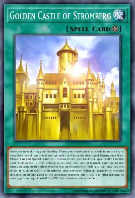 Castelo Dourado de Stromberg — Duel Overload EN094