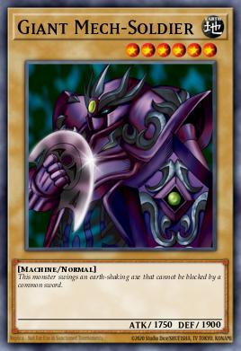 Mecha-Soldado Gigante — Speed Duel: Trials of the Kingdom Sneak Peek participation cards EN007