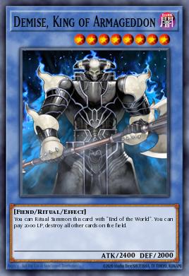 Demise, o Rei do Armagedom — 2018 Mega-Tin Mega Pack EN232