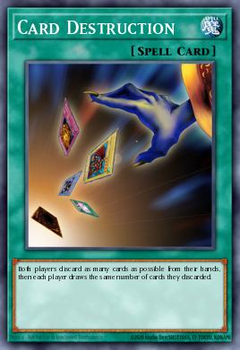 Destruição de Cards