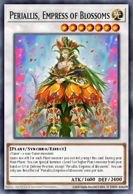Periallis, a Imperatriz de Florescência — Legendary 5D's Decks ENA31