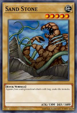 Monstro de Arenito — Magic Ruler E128