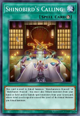 Chamado do Shinobird — OTS Tournament Pack 23 EN025