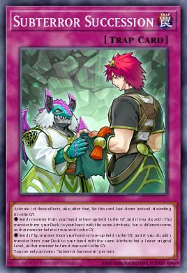 Sucessão Subterror — Structure Deck: Shaddoll Showdown EN040