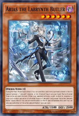 Arias the Labrynth Butler — Rarity Collection 5 EN028