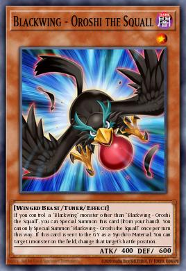 Asanegra - Oroshi, a Rajada de Vento — Legendary 5D's Decks ENC07