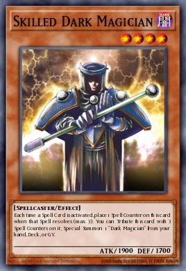 Mago Negro Habilidoso — Spellcaster's Command Structure Deck: Special Edition EN007