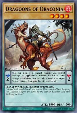 Dragoons de Draconia — Demo Deck 2016 EN006