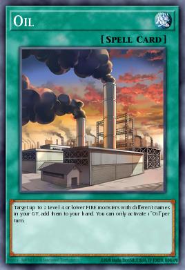 Oil — Battles of Legend: Terminal Revenge EN026