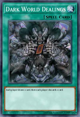 Negócios do Mundo Negro — Structure Deck: Dark World EN027