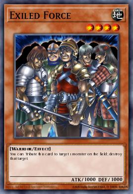 Força Exilada — Warriors' Strike Structure Deck EN008