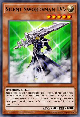 Espadachim Silencioso LV5 — Flaming Eternity EN008