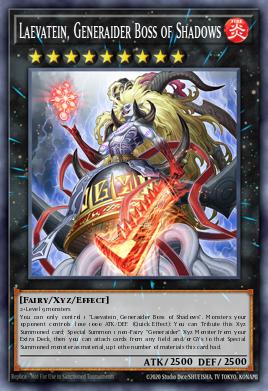 Laevatein, Generaider Boss of Shadows — Rarity Collection 5 EN051