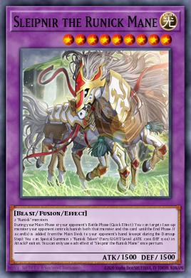 Sleipnir the Runick Mane — Duelist Nexus EN035