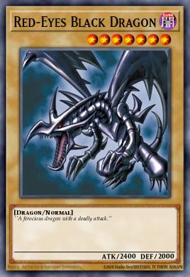 Dragão Negro de Olhos Vermelhos — Maximum Gold EN003