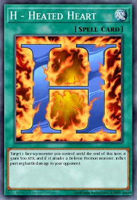 H - Coração Ardente — HERO Strike Structure Deck EN028