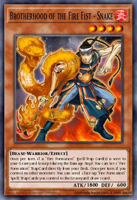 Irmandade do Punho de Fogo - Serpente — Cosmo Blazer: Special Edition EN026