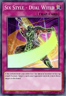 Seis Estilos - Dupla Empunhadura — Samurai Warlords Structure Deck EN040