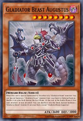 Besta Gladiadora Augustus — 2015 Mega-Tin Mega Pack EN020