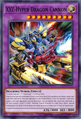 XYZ-Hyper Dragon Cannon — Maze of the Master EN021