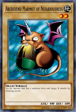 Marmota Demônio da Pervesidade — Tournament Pack 6 EN016
