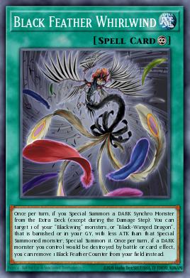 Black Feather Whirlwind — Legendary 5D's Decks ENC22
