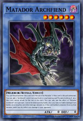 Matador Archfiend — Maze of Muertos EN022