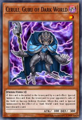 Ceruli, Guru do Mundo Negro — Structure Deck: Dark World EN015