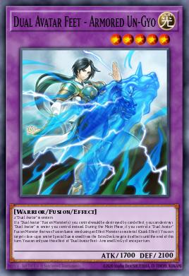 Pés dos Dois Avatares - Un-Gyo com Armadura — Phantom Rage Premiere! promotional card EN033