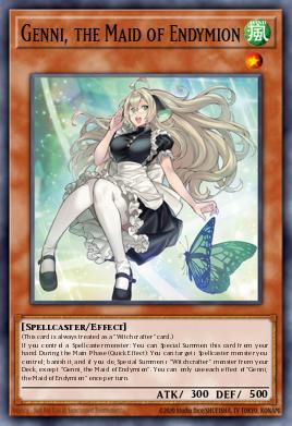 Genni, the Maid of Endymion — Battles of Legend: Glorious Gallery EN042