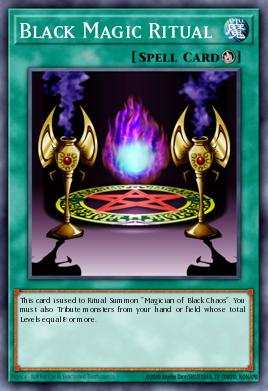 Ritual de Magia Negra — Premium Pack (TCG) EN002