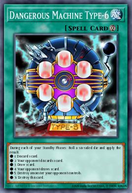Máquina Perigosa Tipo 6 — Duelist League 3 participation cards EN016