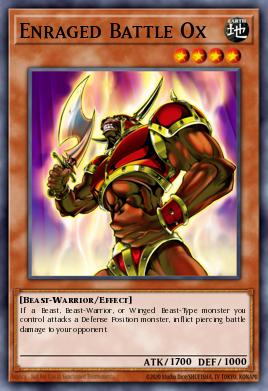 Touro Guerreiro Enfurecido — Structure Deck: Seto Kaiba EN013