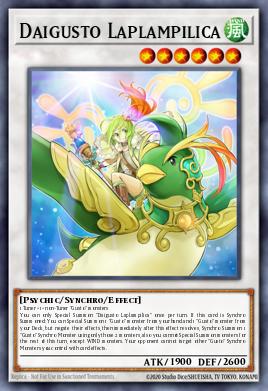 Daigusto Laplampilica — Dawn of Majesty Premiere! promotional card EN040