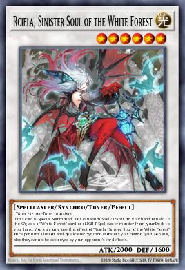 Rciela, Sinister Soul of the White Forest — 2025 Mega-Pack Tin EN087