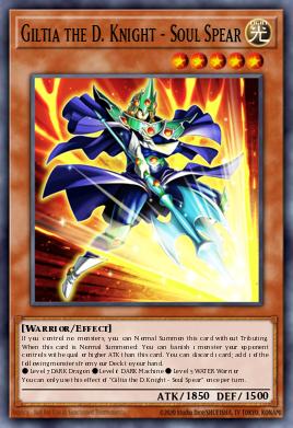 Giltia, o Cavaleiro D. - Lança da Alma — Legendary Duelists: Season 3 EN137