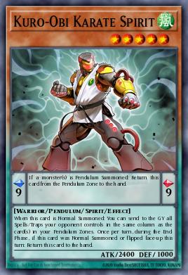 Espírito do Caratê Kuro-Obi — 2018 Mega-Tin Mega Pack EN224