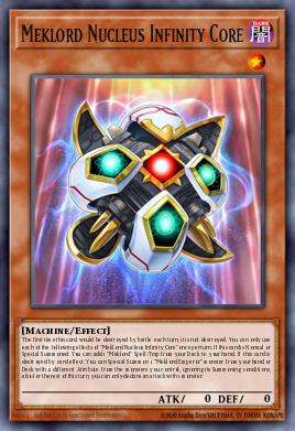 Cerne Senhormek do Núcleo Infinito — Legendary Duelists: Rage of Ra EN018
