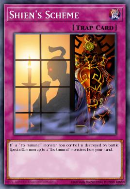 Plano de Shien — Samurai Warlords Structure Deck EN038