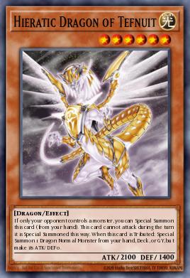 Dragão Hierático de Tefnuit — Astral Pack One EN008