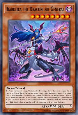 Diabolica the Draconique General — Duelist Nexus EN096