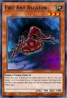 Formiga de Fogo Ascator — Legendary Collection 5D's Mega Pack EN224