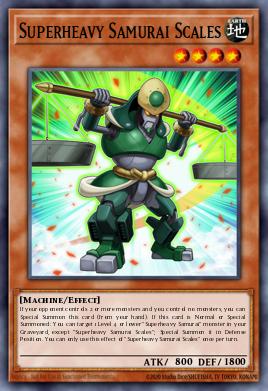 Samurai Superpesado de Escamas — 2015 Mega-Tin Mega Pack EN133